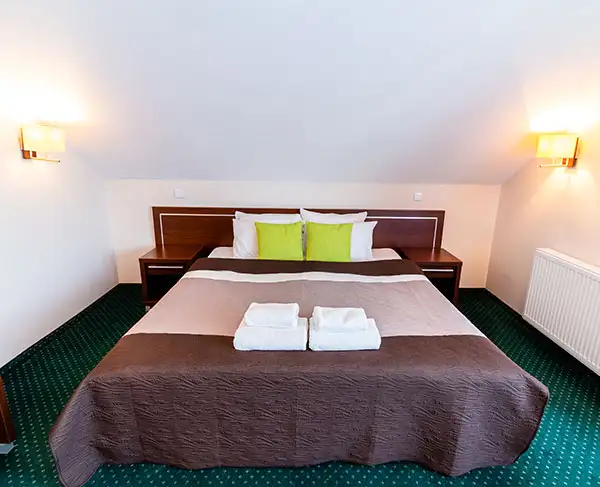 Interiér apartmánu v Hotelu Lotos