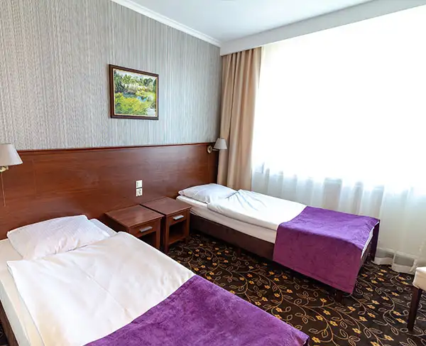 Dvoulůžkový pokoj v Hotelu Lotos
